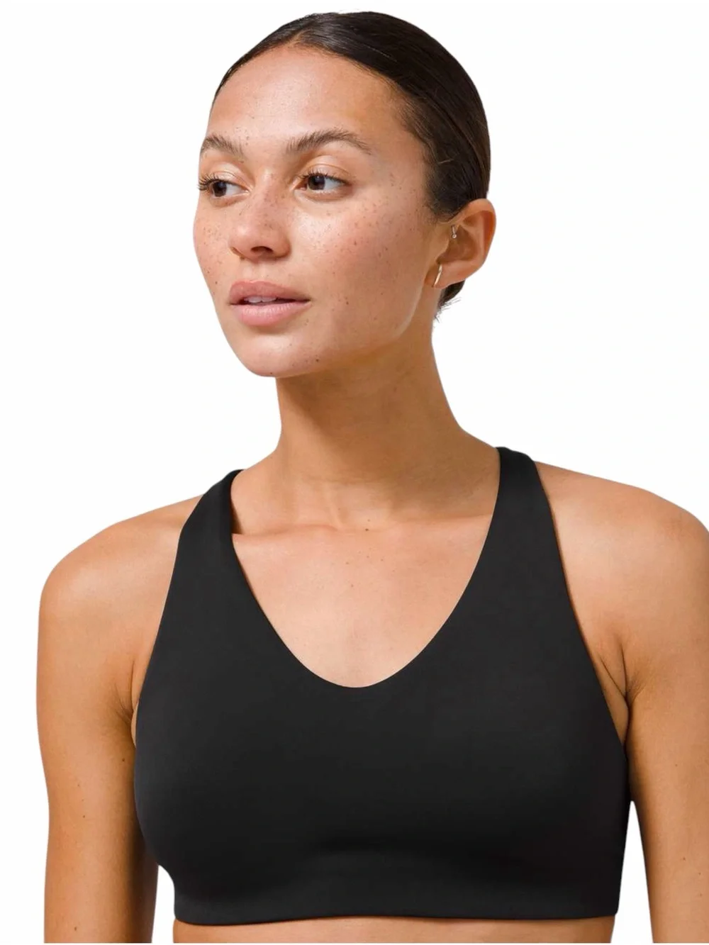 Lululemon – In Alignment Racerback Bra Light Support B/C Cups – Black – Sz. 8
